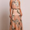 Women Pasduchas Wedding Guest | Pasduchas Solstice High Midi Dress-Earth