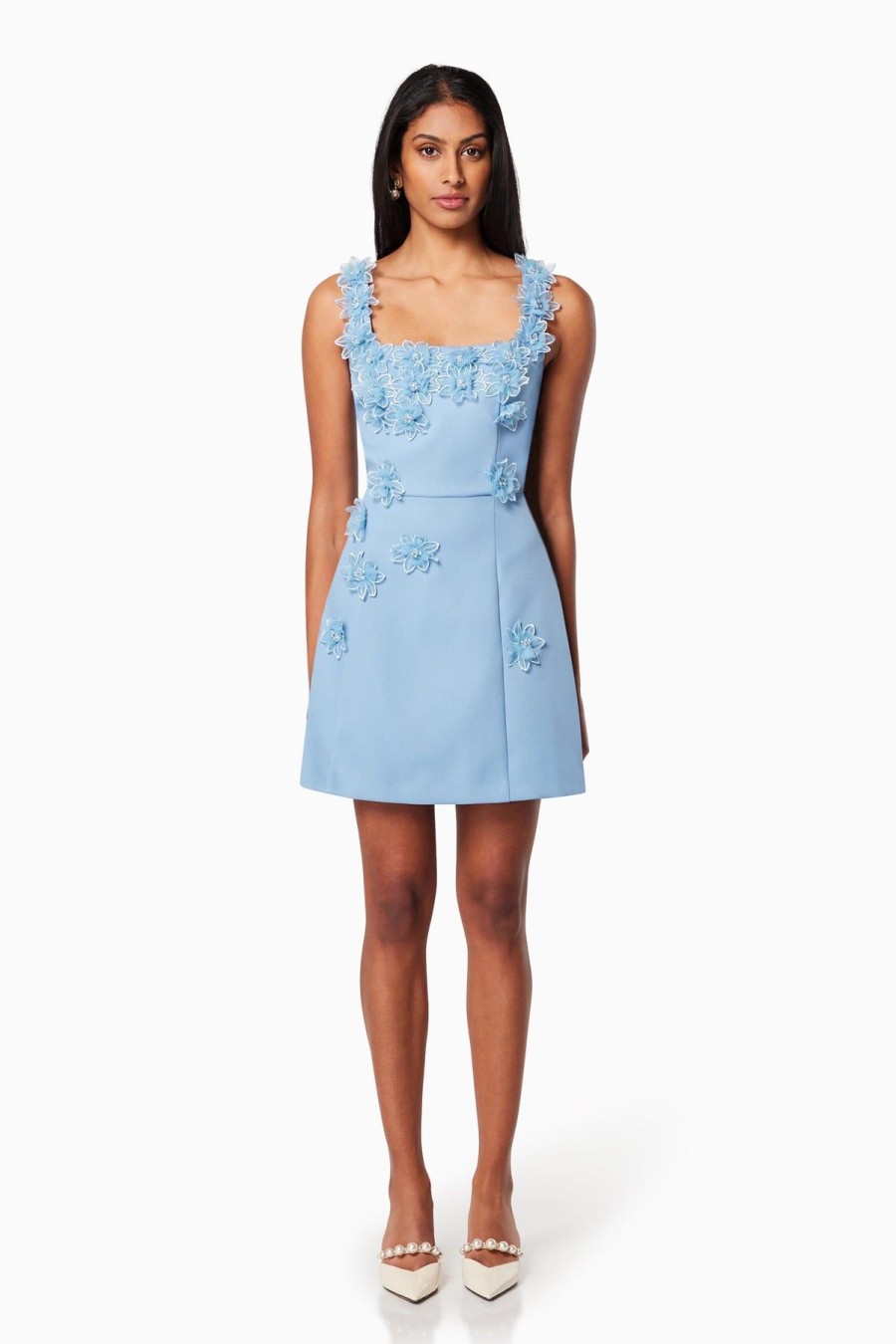 Women Elliatt Party | Elliatt Bruges Dress-Cornflower