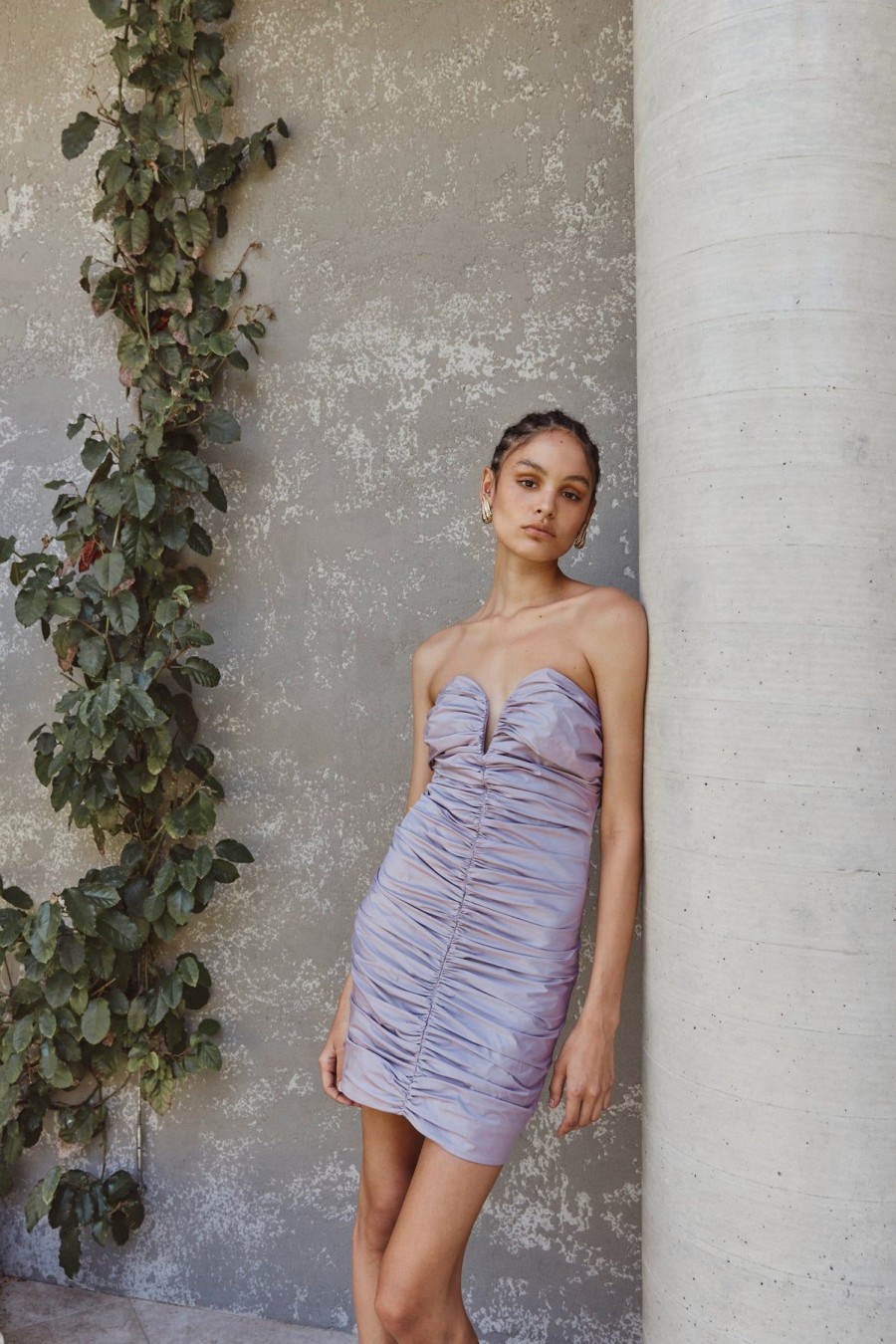 Women C/MEO Collective Party | C/Meo Collective Intermission Dress-Purple