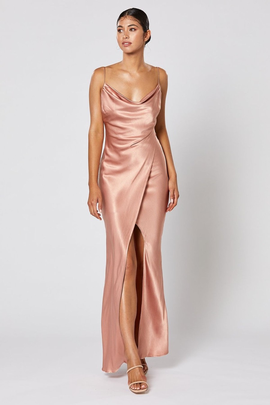 Women Winona Wedding Guest | Winona Etoile Dress-Dusty Pink