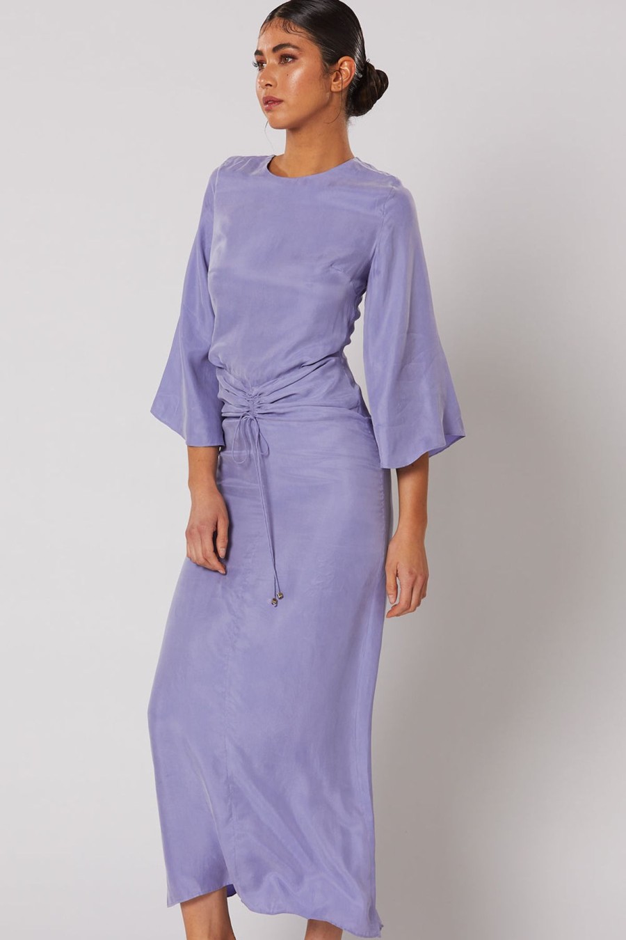 Women Winona Wedding Guest | Winona Tulsi Covered Dress-Lavender