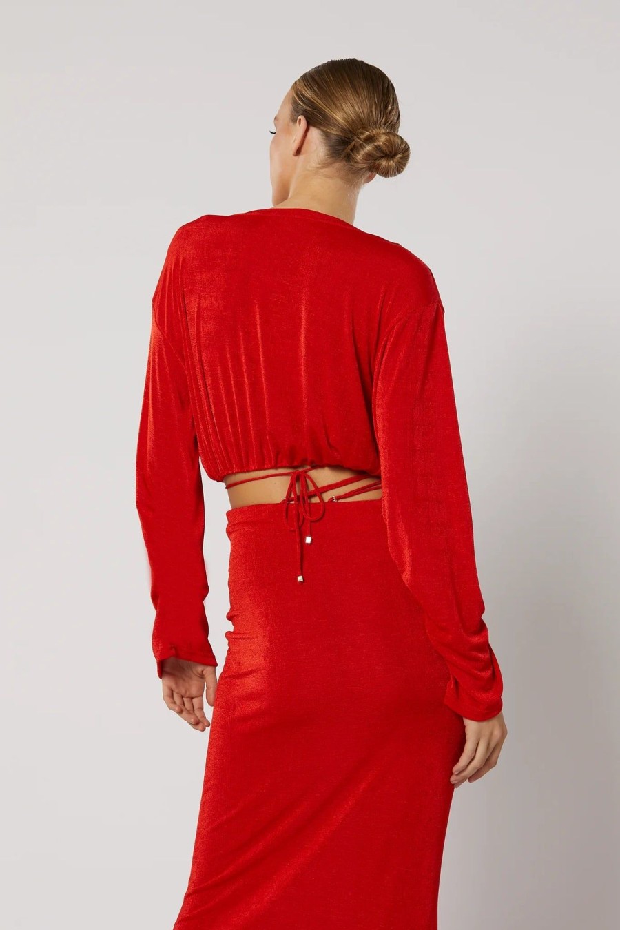 Women Winona Sets | Winona Xenia Top-Red