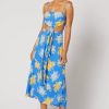 Women Winona Wedding Guest | Winona Cici Buckle Dress-Blue Print