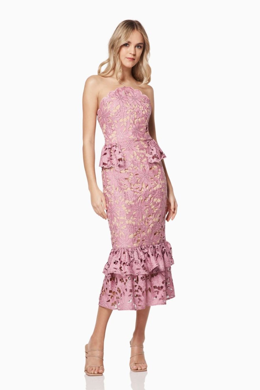 Women Elliatt Wedding Guest | Elliatt Charter Dress-Mauve