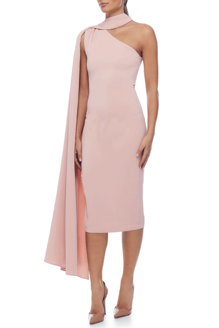 Women Bianca & Bridgett Wedding Guest | Bianca & Bridgett Zara Dress-Blush