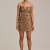 Women C/MEO Collective Party | C/Meo Collective Intermission Dress-Coffee