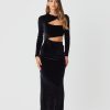 Women Bianca & Bridgett Wedding Guest | Bianca & Bridgett Alaska Dress-Black