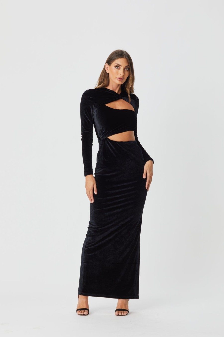 Women Bianca & Bridgett Wedding Guest | Bianca & Bridgett Alaska Dress-Black