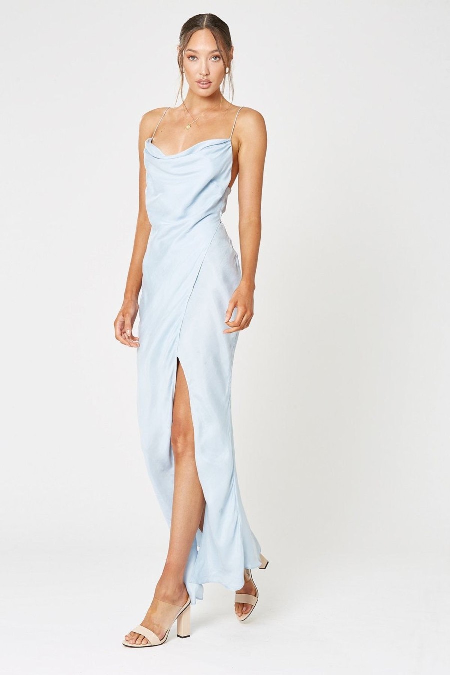 Women Winona Wedding Guest | Winona Mezzo Maxi Dress-Blue