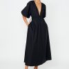 Women Suboo Wedding Guest | Suboo Rosanna Backless Dress-Black