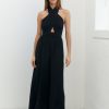 Women Third Form Jumpsuits | Third Form Crossing Over Jumpsuit-Black