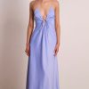 Women Pasduchas Wedding Guest | Pasduchas Luminous Slip Midi-Perriwinkle