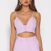 Women Dress Hire AU Sets | Runaway The Label Need Want Top-Lilac