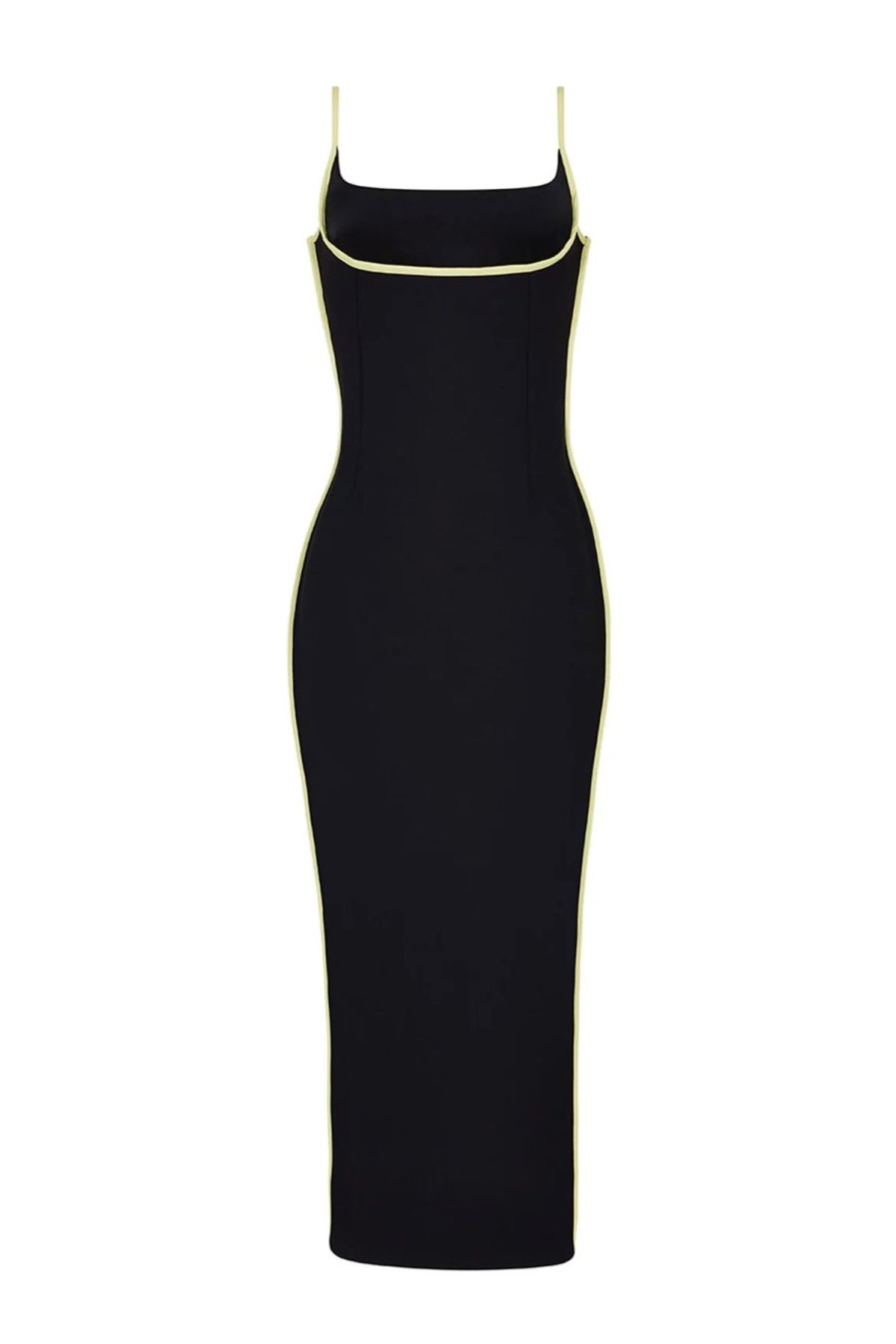 Women Dress Hire AU Wedding Guest | Paris Georgia Florian Dress-Black