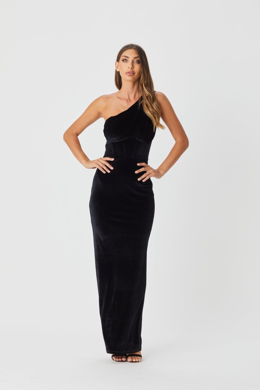 Women Bianca & Bridgett Wedding Guest | Bianca & Bridgett Juni Dress-Black