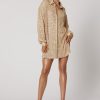 Women Winona Wedding Guest | Winona Nala Oversized Shirt Dress-Gold