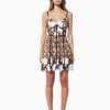 Women Elliatt Wedding Guest | Elliatt Pembrooke Dress-Black/White