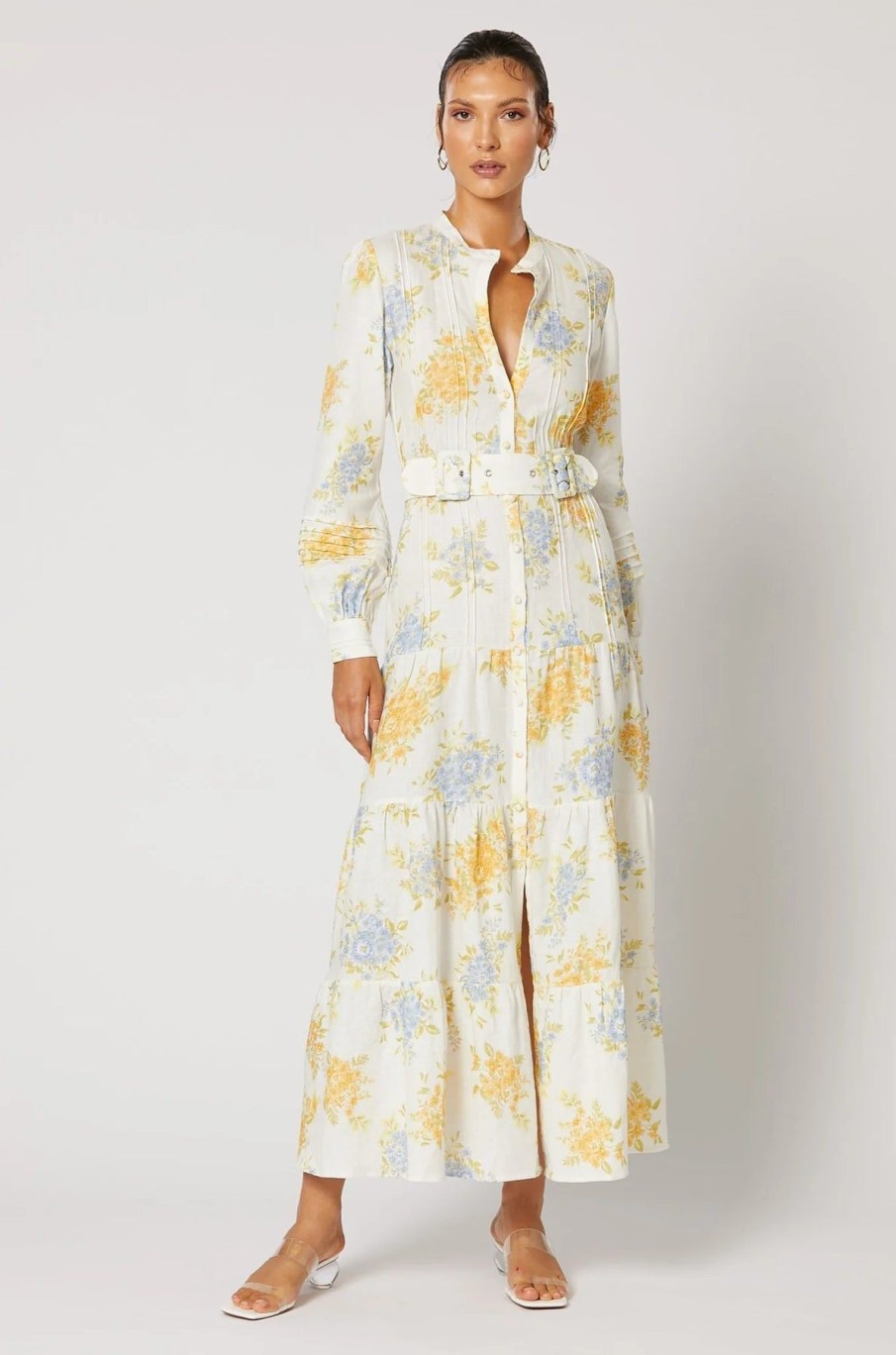 Women Winona Wedding Guest | Winona Ravello Button Maxi Dress-Print