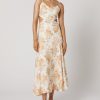 Women Winona Wedding Guest | Winona Adeena Tie Back Dress-White Print