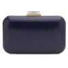 Women Dress Hire AU Bags | Olga Berg Pippa Crinkle Patent Pod-Navy