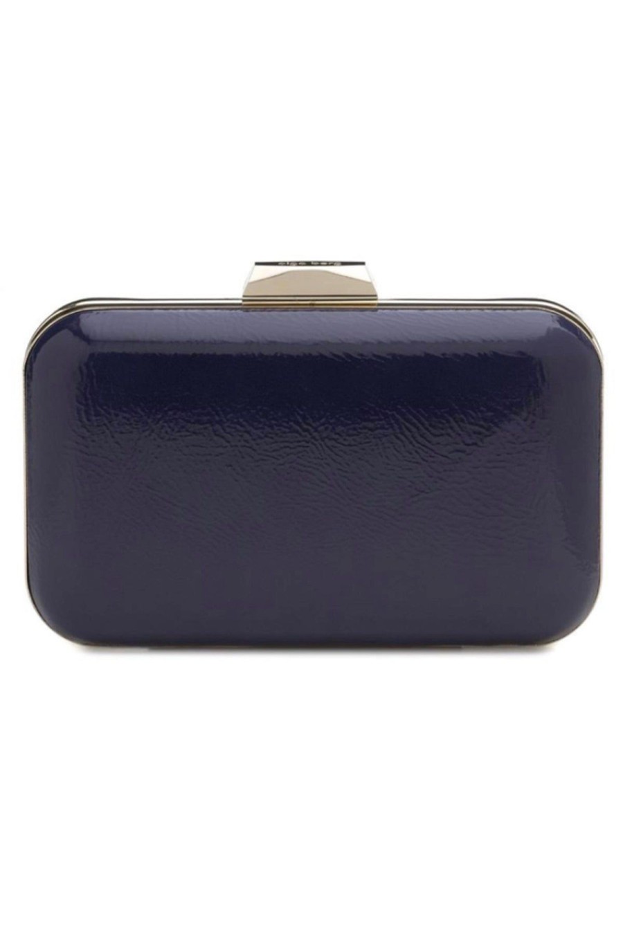 Women Dress Hire AU Bags | Olga Berg Pippa Crinkle Patent Pod-Navy