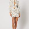 Women Winona Party | Winona Positano Short Dress-White Print