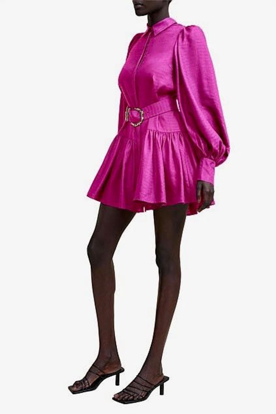 Women Acler Wedding Guest | Acler Sherwood Dress-Flamingo Pink