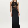 Women Third Form Party | Third Form Crystal Clear Tank Maxi Dress-Black