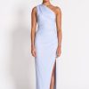 Women Sofia the Label Party | Sofia The Label May Draped One Shoulder Gown-Powder Blue