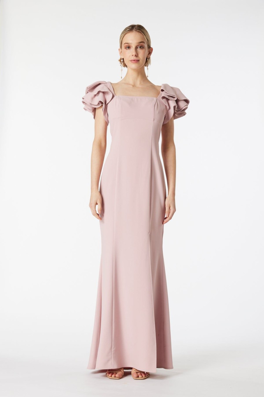 Women Elliatt Formal | Elliatt Astronomy Maxi Dress-Blush