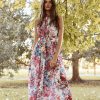 Women Sofia Irina Race Day | Sofia Irina Halter Dress-Spring Flora