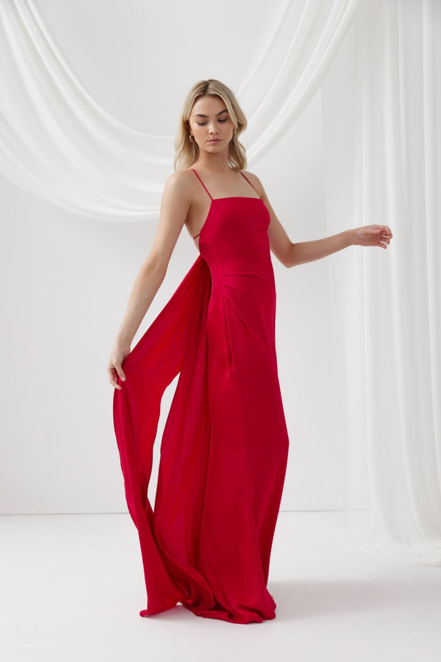 Women Lexi Formal | Lexi Messina Dress-Cherry