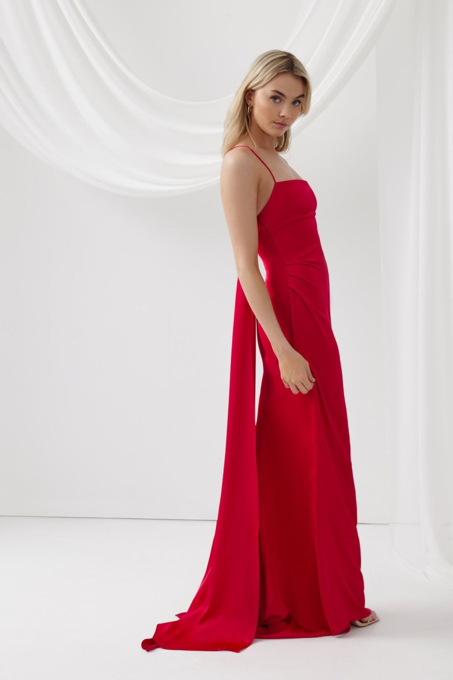 Women Lexi Formal | Lexi Messina Dress-Cherry