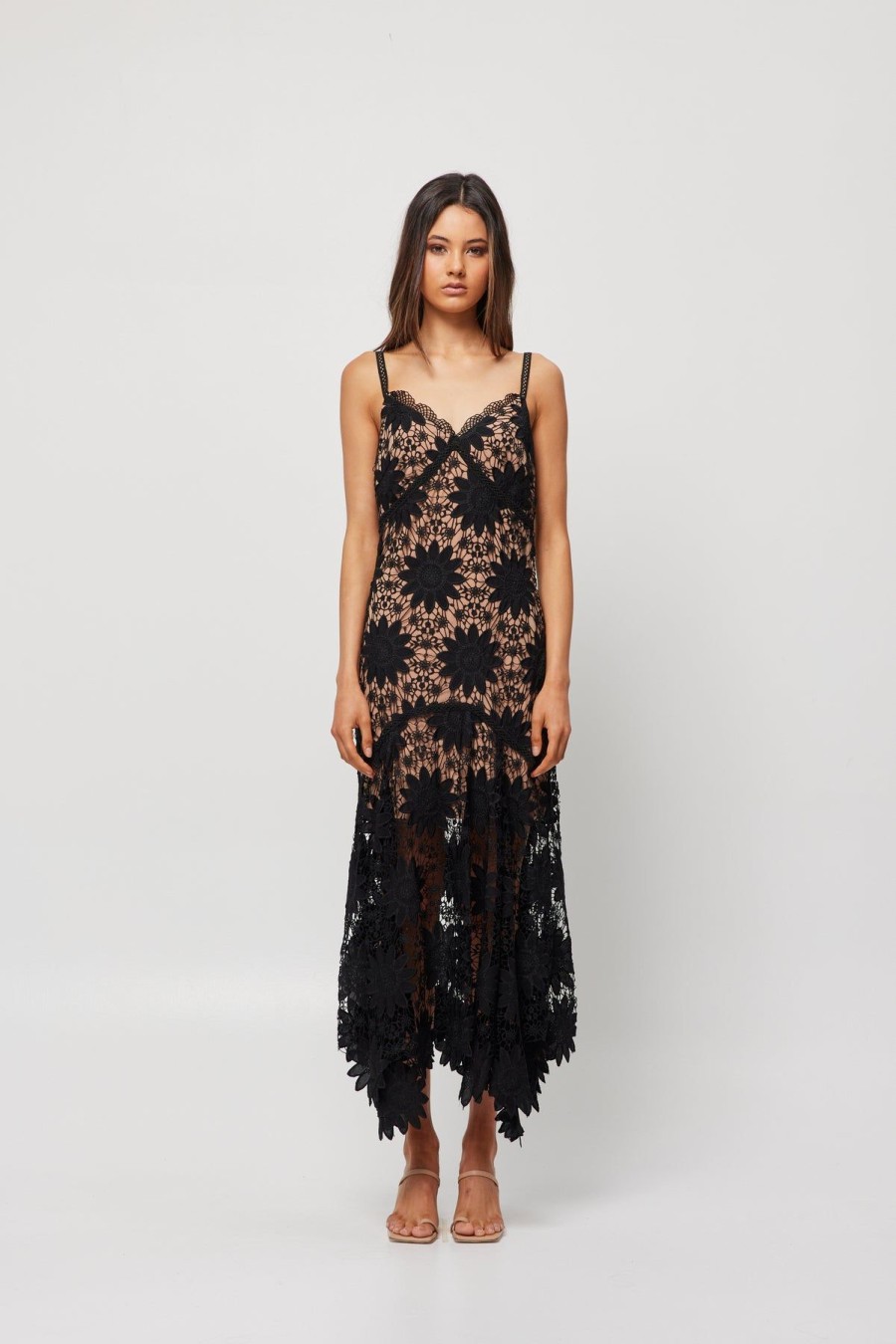 Women Elliatt Wedding Guest | Elliatt Channeling Dress-Black