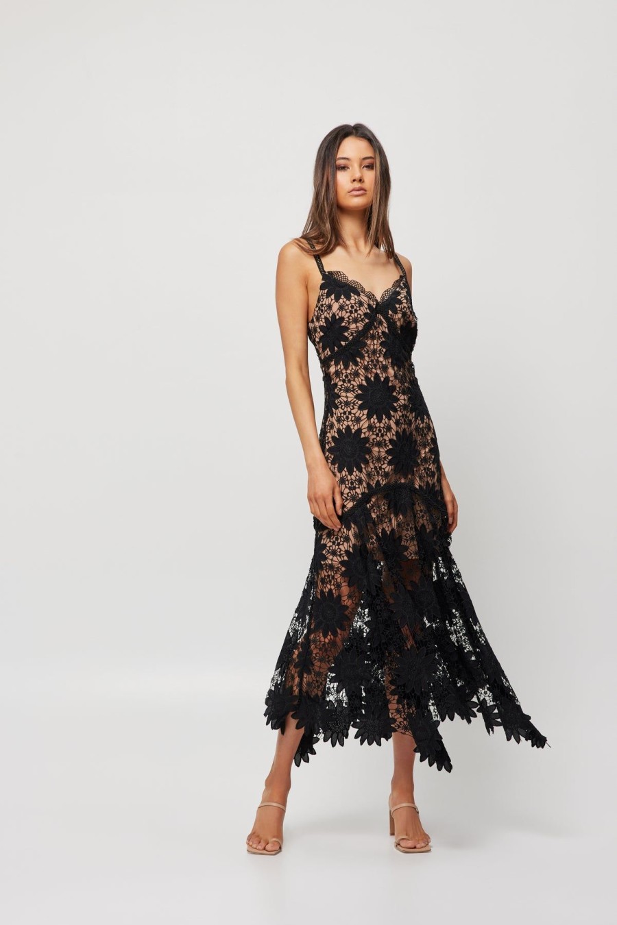 Women Elliatt Wedding Guest | Elliatt Channeling Dress-Black