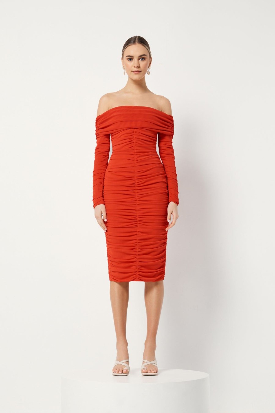 Women Elliatt Wedding Guest | Elliatt Pamilla Dress-Red