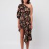 Women Elliatt Wedding Guest | Elliatt Hadley Dress-Black Multi