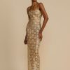 Women Arcina Ori Wedding Guest | Arcina Ori Kendra Dress-Gold