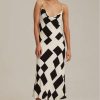 Women C/MEO Collective Wedding Guest | C/Meo Collective Emergent Adore You Midi Dress-Print