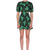 Women Dress Hire AU Wedding Guest | Nicola Finetti Carol Dress-Black/Green