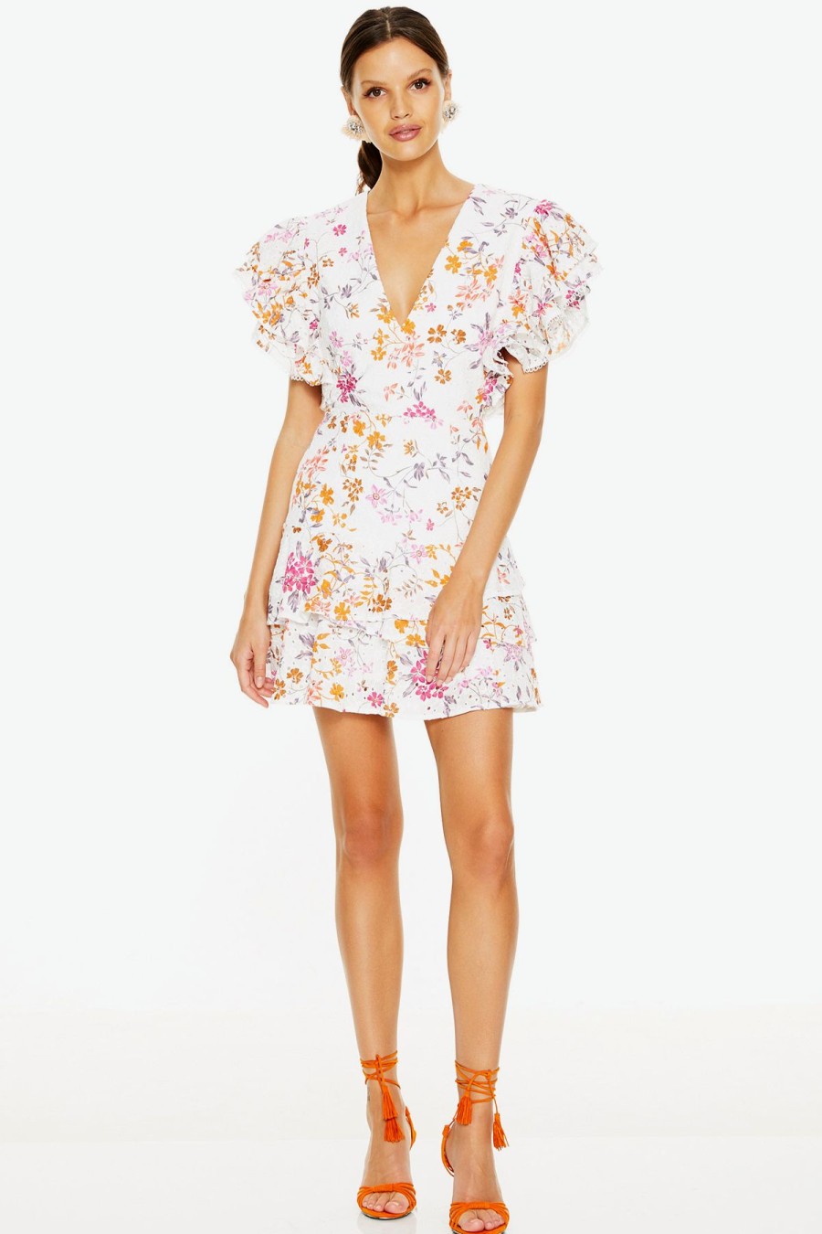 Women Talulah Party | Talulah Jasmine Vines Mini Dress-Jasmine