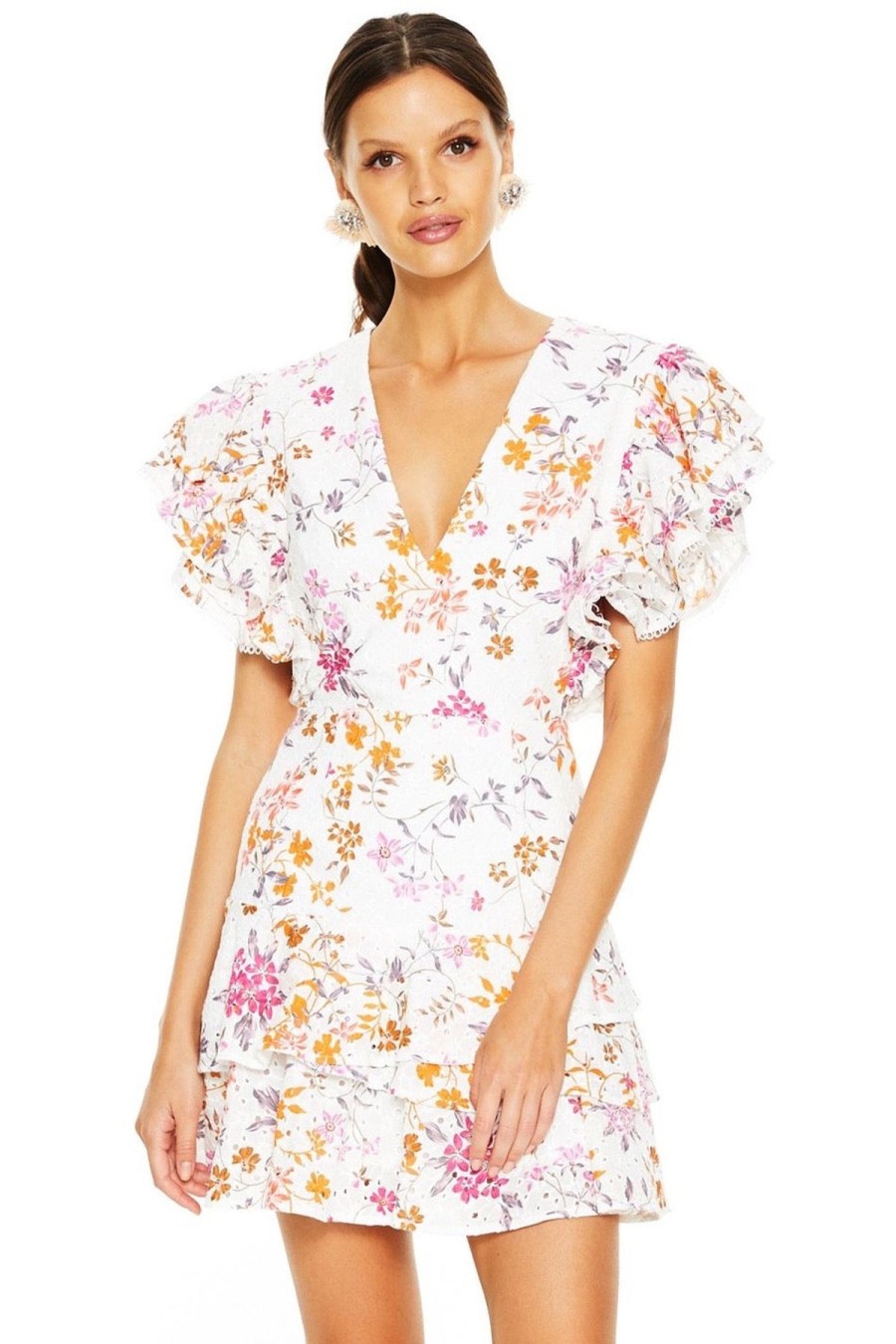 Women Talulah Party | Talulah Jasmine Vines Mini Dress-Jasmine