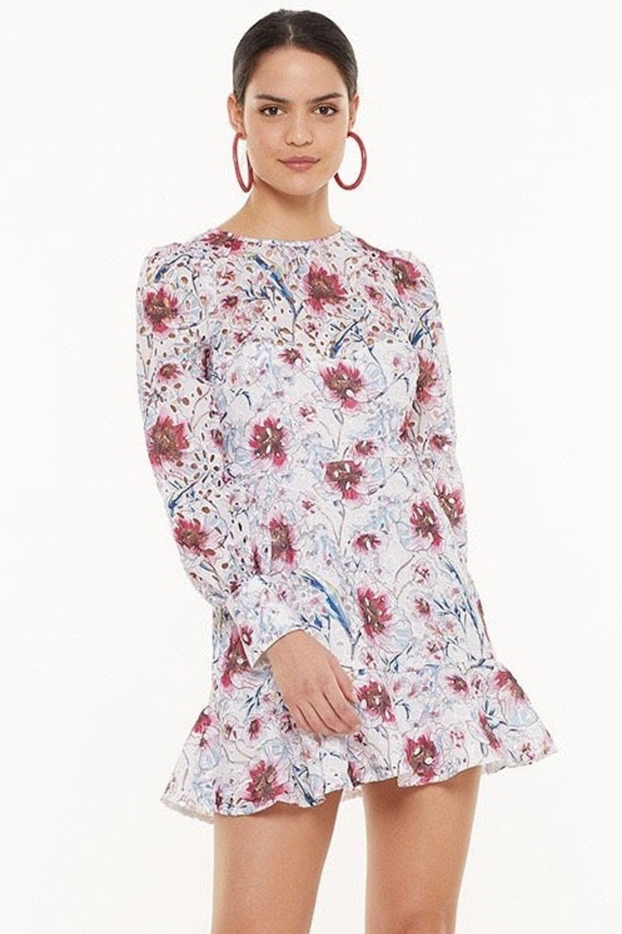 Women Talulah Wedding Guest | Talulah Bonita Long Sleeve Mini Dress-Casa Blanca Print