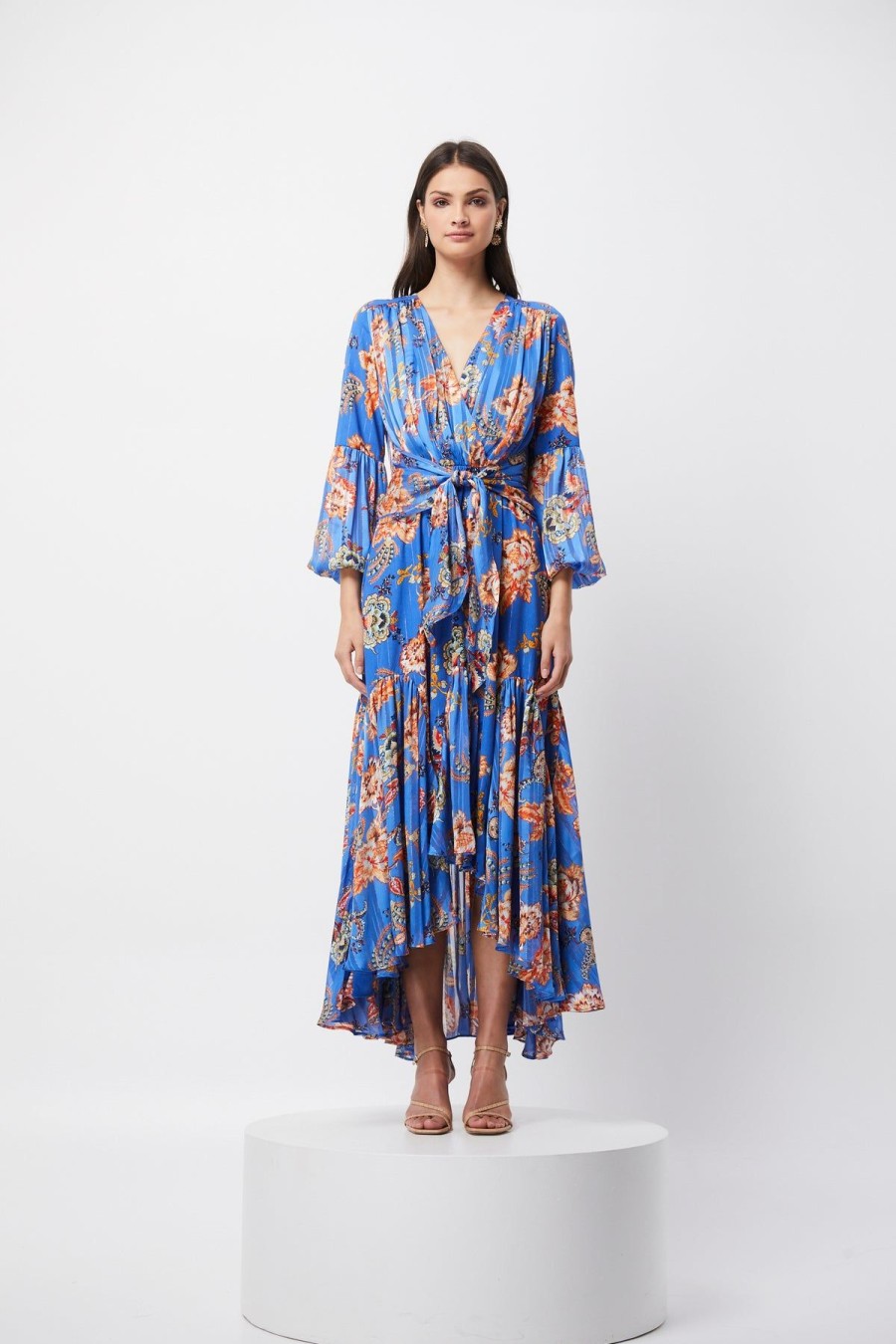 Women Elliatt Wedding Guest | Elliatt Balance Dress-Blue