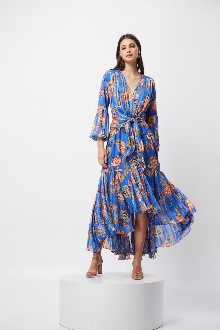 Women Elliatt Wedding Guest | Elliatt Balance Dress-Blue