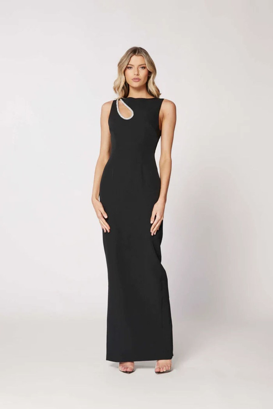 Women Bianca & Bridgett Formal | Bianca & Bridgett Valencia Dress-Black