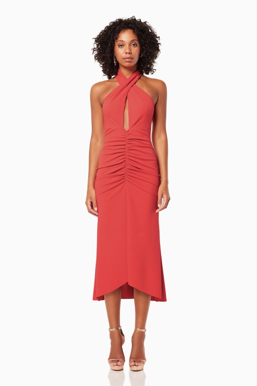 Women Elliatt Pregnancy Friendly | Elliatt Personage Dress-Coral