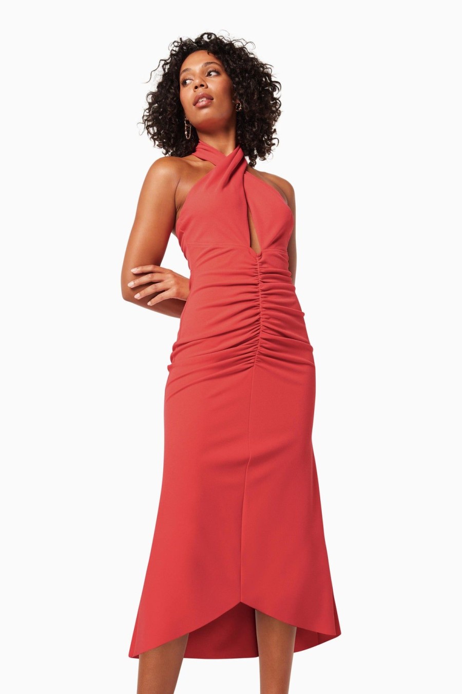 Women Elliatt Pregnancy Friendly | Elliatt Personage Dress-Coral