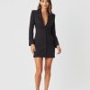 Women Bianca & Bridgett Party | Bianca & Bridgett Dea Dress-Black