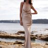 Women Sonya Wedding Guest | Sonya Sondrio Dress-Champagne Gold